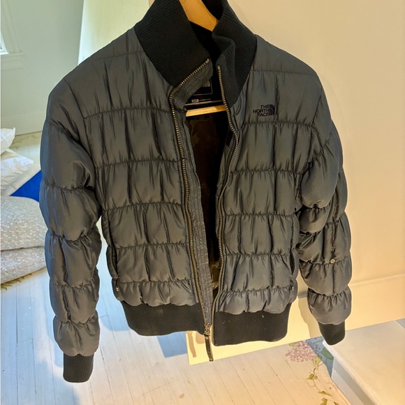 The North Face Womens Puffer Down Bomber Jacket - Size S - Picture 1 of 7